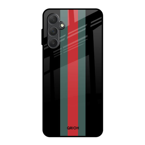 Vertical Stripes Glossy Case for Samsung Galaxy M54 5G