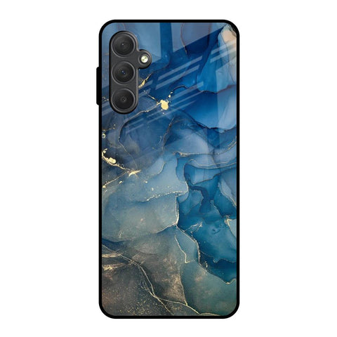 Blue Cool Marble Glossy Case for Samsung Galaxy M54 5G