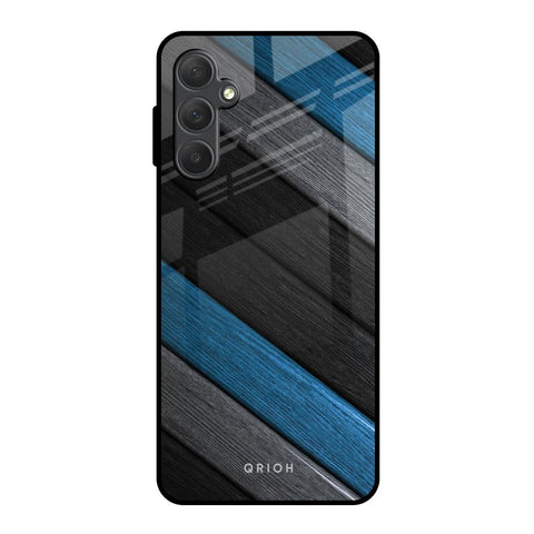 Multicolor Wooden Effect Glossy Case for Samsung Galaxy M54 5G