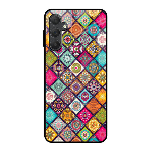 Multicolor Mandala Glossy Case for Samsung Galaxy M54 5G