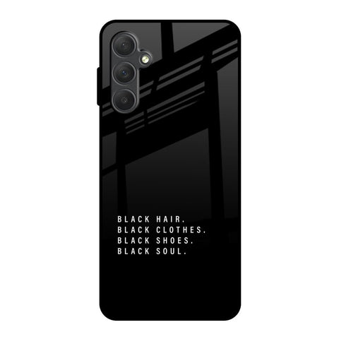 Black Soul Glossy Case for Samsung Galaxy M54 5G