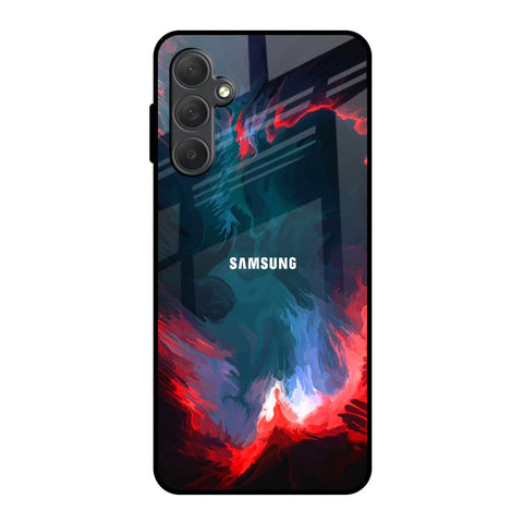 Brush Art Glossy Case For Samsung Galaxy M54 5G