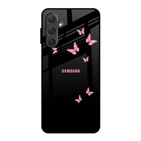 Fly Butterfly Glossy Case for Samsung Galaxy M54 5G