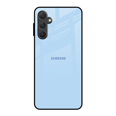 Pastel Sky Blue Glossy Case for Samsung Galaxy M54 5G