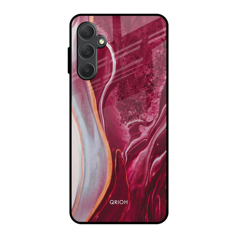 Crimson Ruby Glossy Case for Samsung Galaxy M54 5G