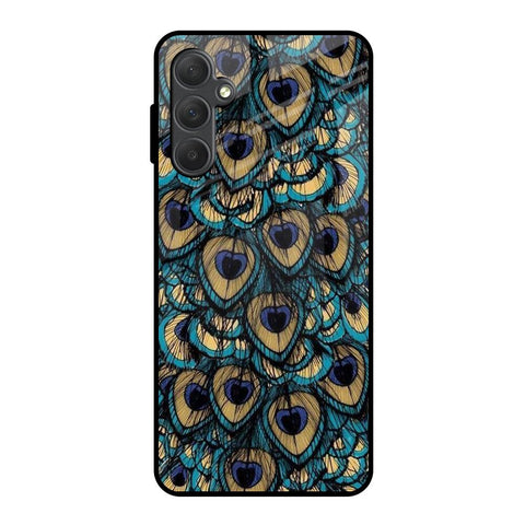 Peacock Feathers Glossy case for Samsung Galaxy M54 5G