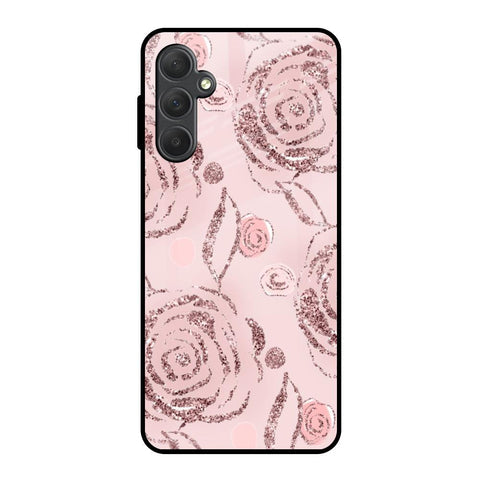 Shimmer Roses Glossy case for Samsung Galaxy M54 5G