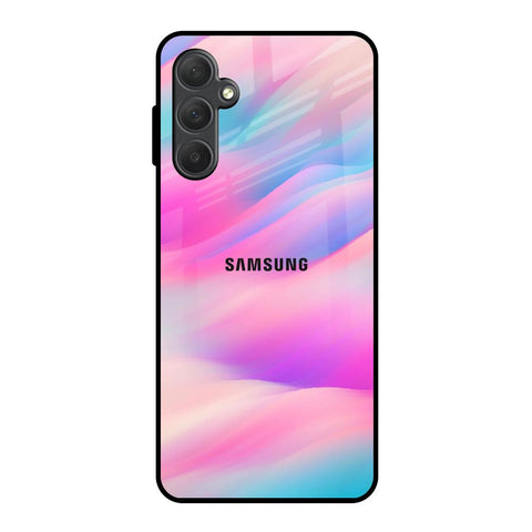 Colorful Waves Glossy case for Samsung Galaxy M54 5G