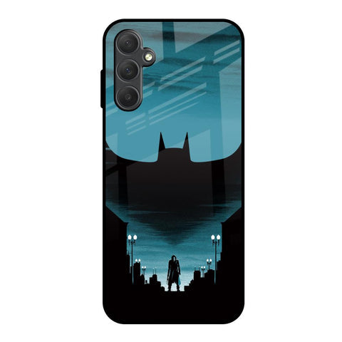 Cyan Bat Glossy Case for Samsung Galaxy M14 5G