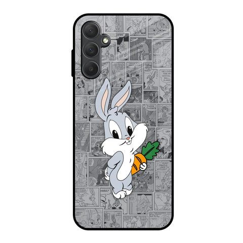 Cute Baby Bunny Glossy Case for Samsung Galaxy M14 5G