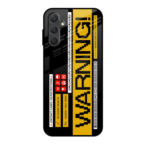 Aircraft Warning Glossy Case for Samsung Galaxy M14 5G