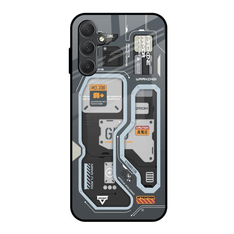 Retro Futuristic Glossy Case for Samsung Galaxy M14 5G