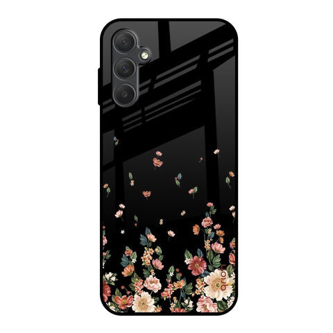 Floating Floral Print Glossy Case for Samsung Galaxy M14 5G