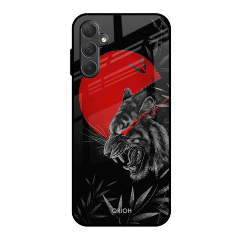 Red Moon Tiger Glossy Case for Samsung Galaxy M14 5G