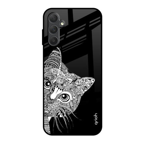 Kitten Mandala Glossy Case for Samsung Galaxy M14 5G