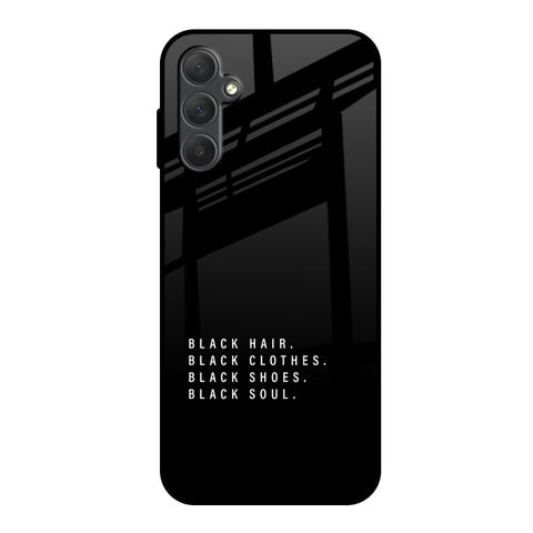 Black Soul Glossy Case for Samsung Galaxy M14 5G