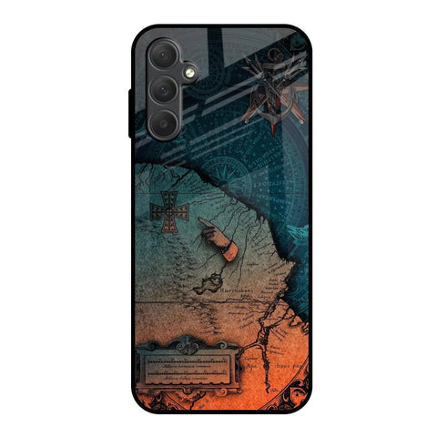 Geographical Map Glossy Case for Samsung Galaxy M14 5G