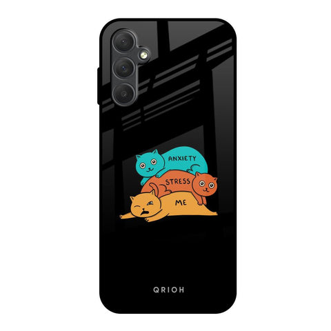 Anxiety Stress Glossy Case for Samsung Galaxy M14 5G