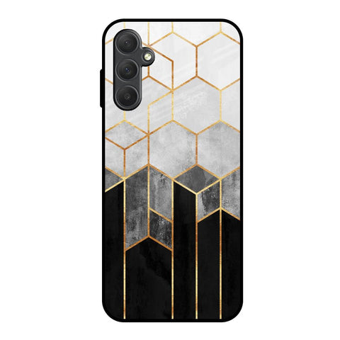 Tricolor Pattern Glossy Case for Samsung Galaxy M14 5G