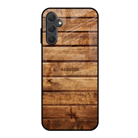 Wooden Planks Glossy Case for Samsung Galaxy M14 5G