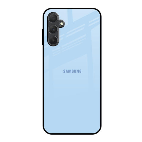 Pastel Sky Blue Glossy Case for Samsung Galaxy M14 5G