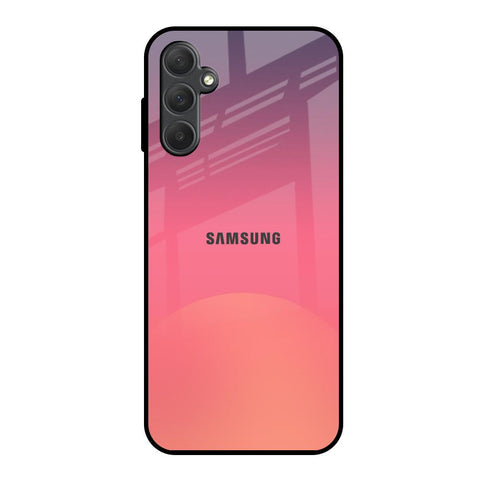 Sunset Orange Glossy Case for Samsung Galaxy M14 5G