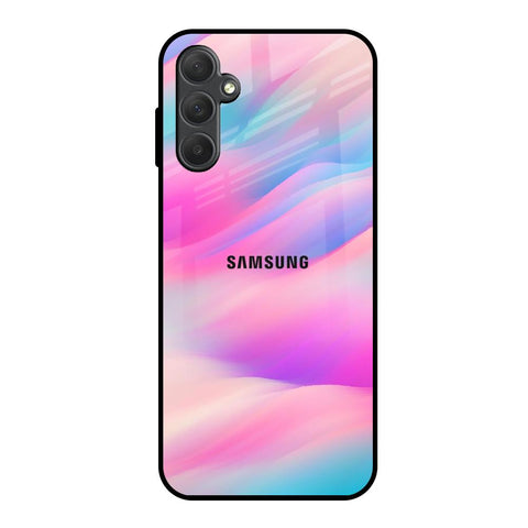 Colorful Waves Glossy case for Samsung Galaxy M14 5G