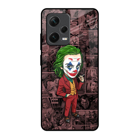 Joker Cartoon Glossy Case for Redmi Note 12 Pro Plus 5G