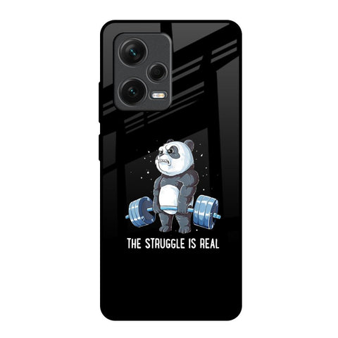 Real Struggle Glossy Case for Redmi Note 12 Pro Plus 5G