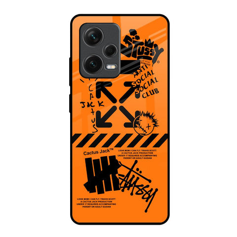Anti Social Club Glossy Case for Redmi Note 12 Pro Plus 5G