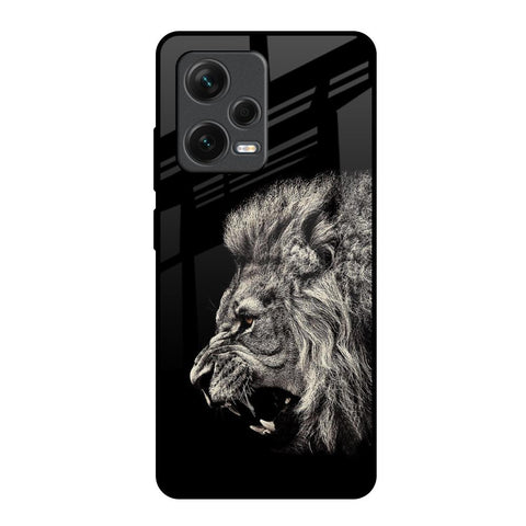 Brave Lion Glossy Case for Redmi Note 12 Pro Plus 5G