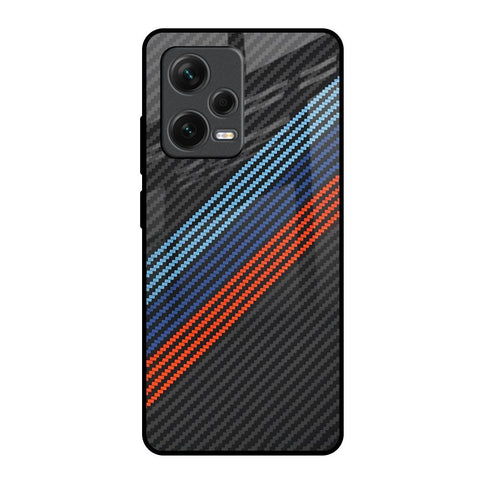 Carbon Inspired Glossy Case for Redmi Note 12 Pro Plus 5G