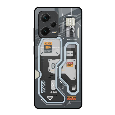 Retro Futuristic Glossy Case for Redmi Note 12 Pro Plus 5G