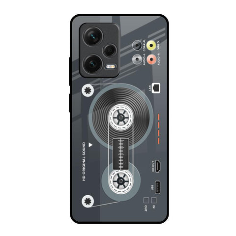 Retro Recorder Glossy Case for Redmi Note 12 Pro Plus 5G