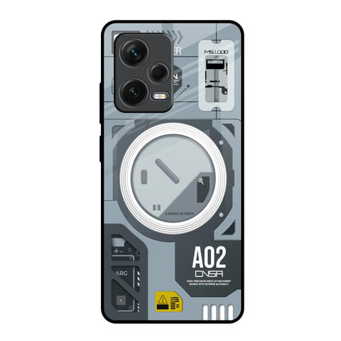 Modern Technology Glossy Case for Redmi Note 12 Pro Plus 5G