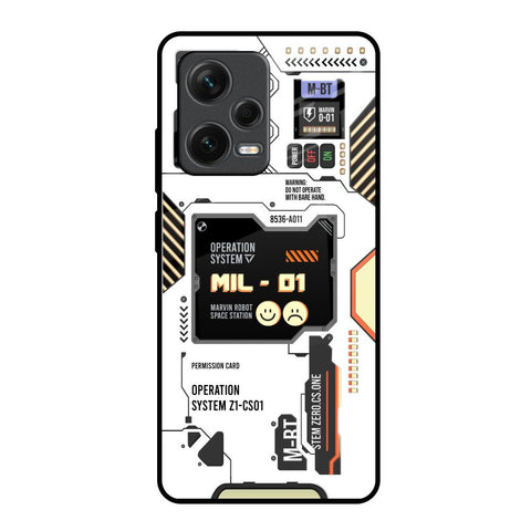 Tech Display Glossy Case for Redmi Note 12 Pro Plus 5G