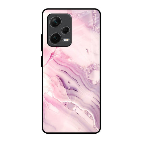 Diamond Pink Gradient Glossy Case For Redmi Note 12 Pro Plus 5G