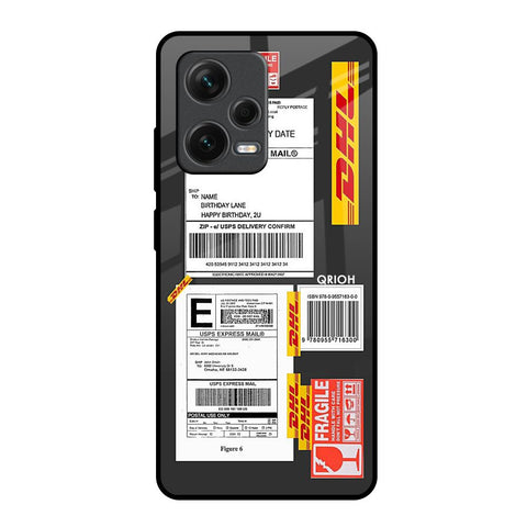 Cool Barcode Label Glossy Case For Redmi Note 12 Pro Plus 5G