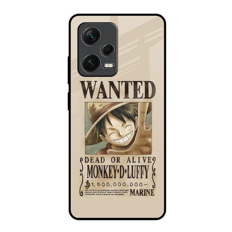 Luffy Wanted Glossy Case for Redmi Note 12 Pro Plus 5G
