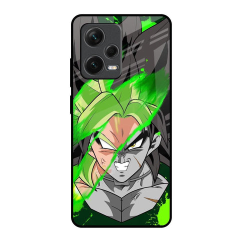 Anime Green Splash Glossy Case for Redmi Note 12 Pro Plus 5G