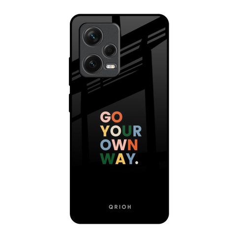 Go Your Own Way Glossy Case for Redmi Note 12 Pro Plus 5G