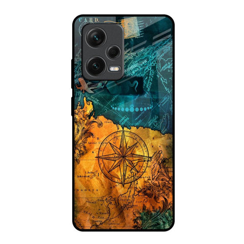 Architecture Map Glossy Case for Redmi Note 12 Pro Plus 5G