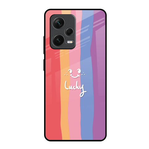 Lucky Abstract Glossy Case for Redmi Note 12 Pro Plus 5G