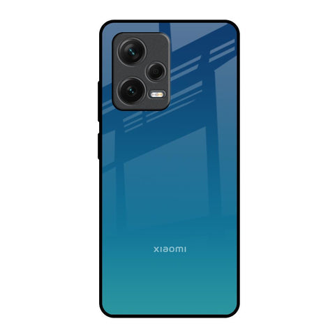 Celestial Blue Glossy Case For Redmi Note 12 Pro Plus 5G