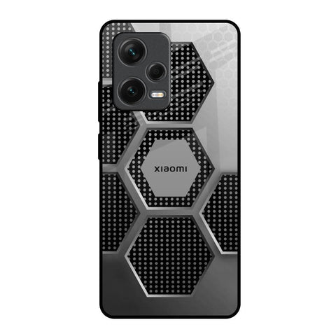 Hexagon Style Glossy Case For Redmi Note 12 Pro Plus 5G