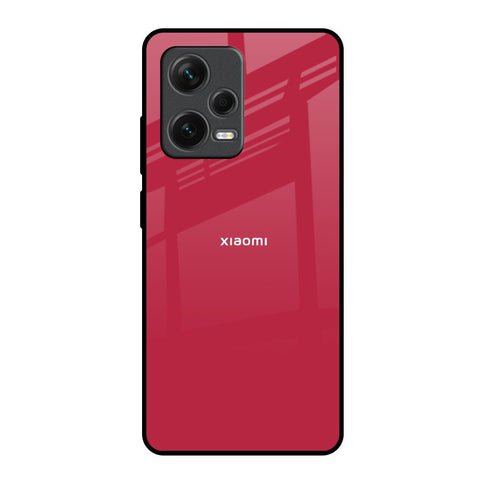 Solo Maroon Glossy case for Redmi Note 12 Pro Plus 5G