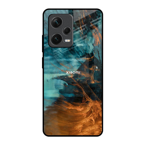 Golden Splash Glossy Case for Redmi Note 12 Pro Plus 5G
