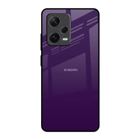 Dark Purple Glossy Case for Redmi Note 12 Pro Plus 5G