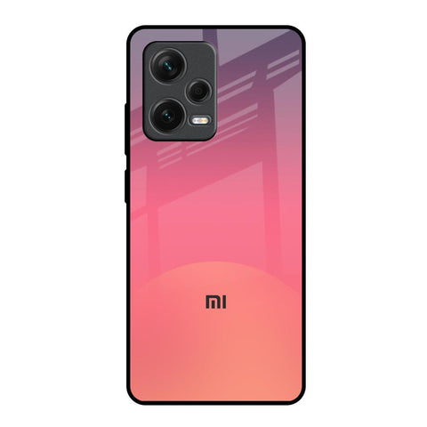 Sunset Orange Glossy Case for Redmi Note 12 Pro Plus 5G