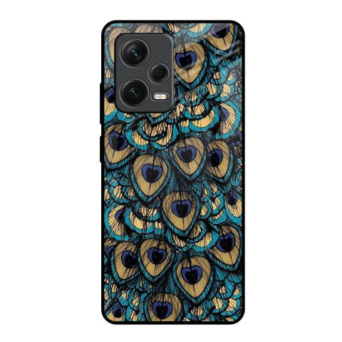Peacock Feathers Glossy case for Redmi Note 12 Pro Plus 5G